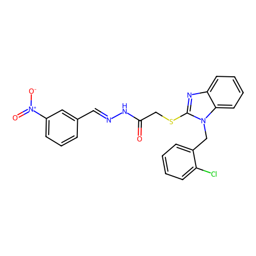 C23H18ClN5O3S structure