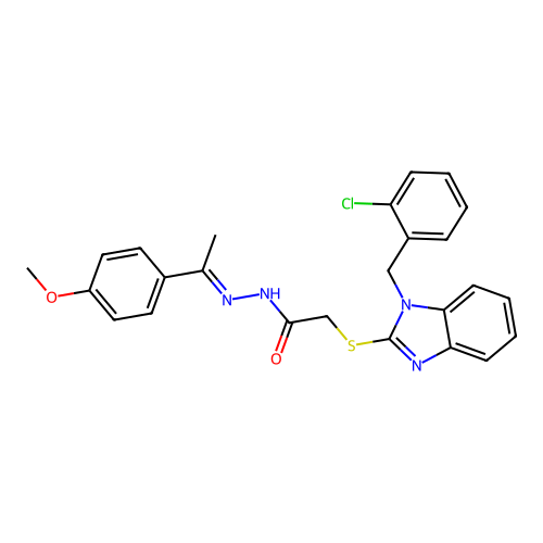 C25H23ClN4O2S structure