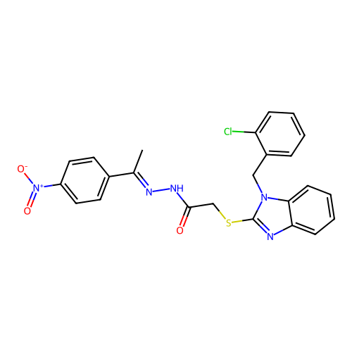 C24H20ClN5O3S structure