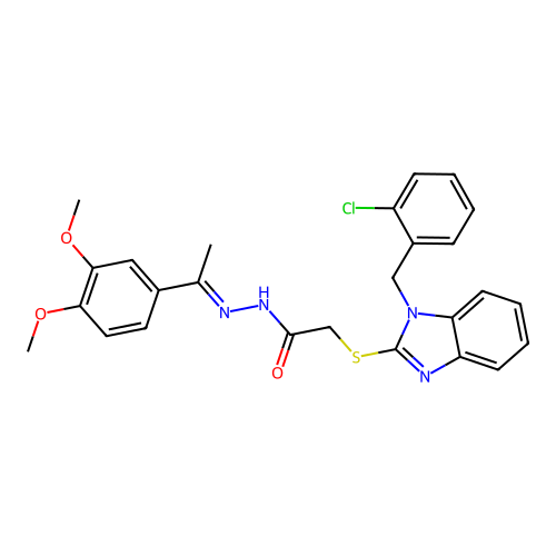 C26H25ClN4O3S structure