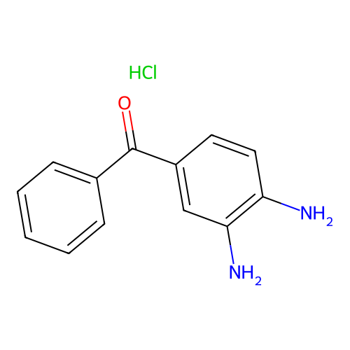 3,4-Diaminobenzophenone hydrochloride structure