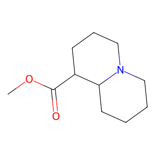 methyl 2,3,4,6,7,8,9,9a-octahydro-1H-quinolizine-1-carboxylate structure