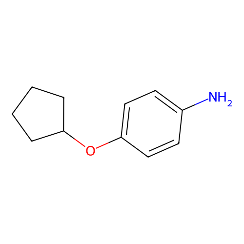 4-(Cyclopentyloxy)aniline structure