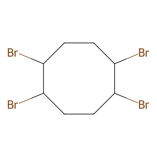 1,2,5,6-Tetrabromocyclooctane structure
