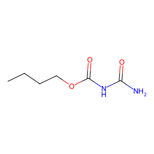 n-Butyl allophanate structure