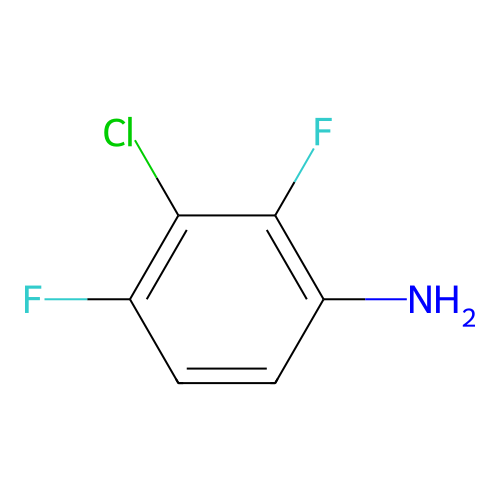 3-Chloro-2,4-difluoroaniline structure