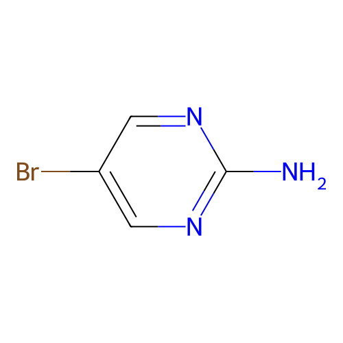 2-Amino-5-bromopyrimidine structure