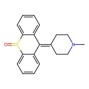 9-(1-Methylpiperidin-4-ylidene)-10lambda~4~-thioxanthen-10(9H)-one structure