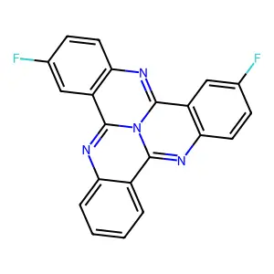 Tricycloquinazoline, 3,8-difluoro- structure
