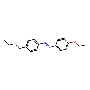 4-Ethoxy-4'-butylazobenzene structure