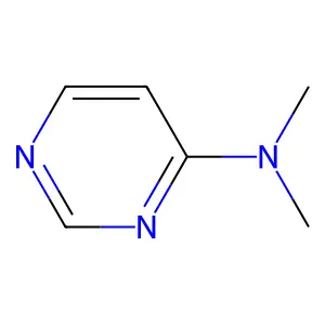 N,N-Dimethylpyrimidin-4-amine structure