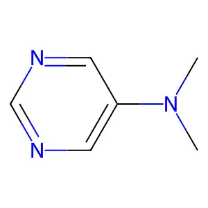 N,N-dimethylpyrimidin-5-amine structure