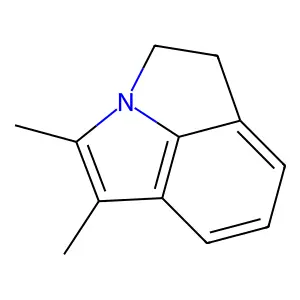 1,7-Dimethylene-2,3-dimethylindole structure
