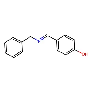 4-[(Benzylimino)methyl]phenol structure