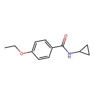 N-cyclopropyl-4-ethoxybenzamide structure