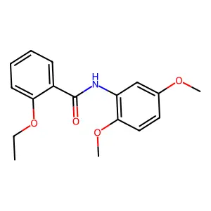 N-(2,5-dimethoxyphenyl)-2-ethoxybenzamide structure