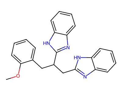 1-(2,3-Dibenzimidazol-2-ylpropyl)-2-methoxybenzene structure