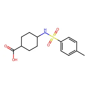 4-(4-Methylbenzene-1-sulfonamido)cyclohexane-1-carboxylate structure