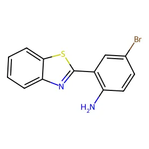 2-(1,3-Benzothiazol-2-yl)-4-bromoaniline structure