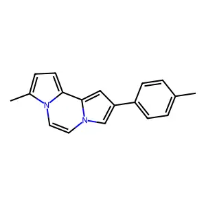 8-Methyl-2-(4-methylphenyl)dipyrrolo[1,2-a:2,1-c]pyrazine structure