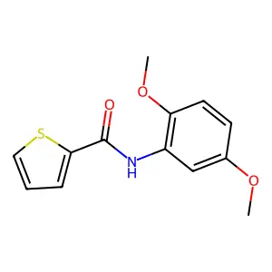 N-(2,5-Dimethoxyphenyl)-2-thiophenecarboxamide structure
