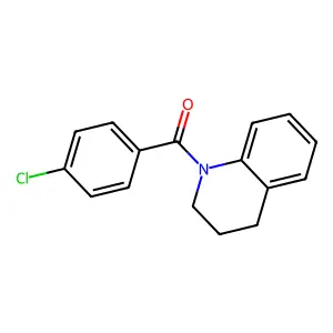 1-(4-Chlorobenzoyl)-1,2,3,4-tetrahydroquinoline structure