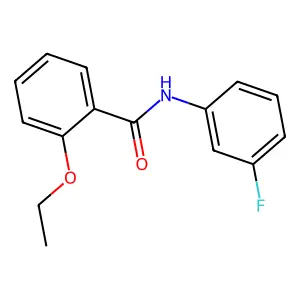 2-ethoxy-N-(3-fluorophenyl)benzamide structure