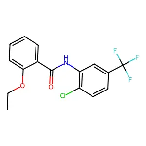 N-(2-Chloro-5-(trifluoromethyl)phenyl)-2-ethoxybenzamide structure