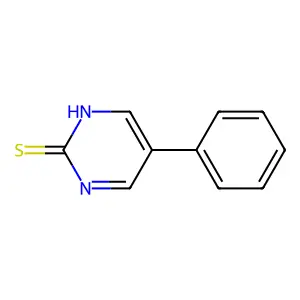 5-Phenyl-2-pyrimidinethiol structure