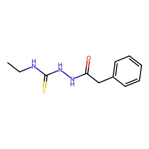 1-Ethyl-3-[(2-phenylacetyl)amino]thiourea structure