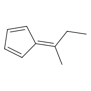 6-Methyl-6-ethylfulvene structure
