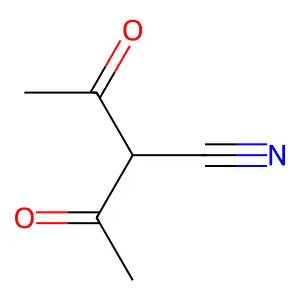2-Acetyl-3-oxobutanenitrile structure