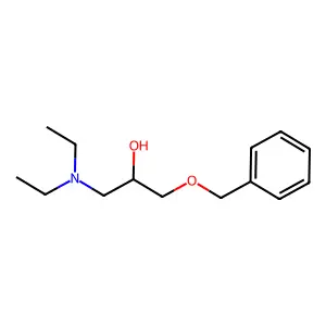 2-Propanol, 1-(diethylamino)-3-(phenylmethoxy)- structure