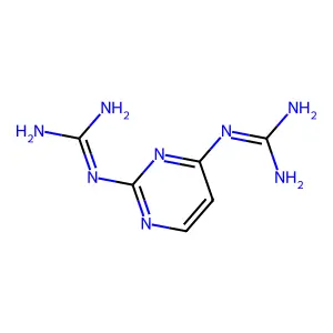 Guanidine, 1,1'-(pyrimidine-2,4-diyl)di- structure