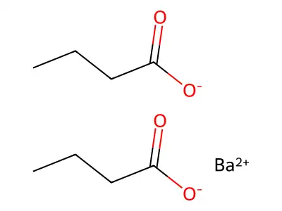 Barium butyrate structure