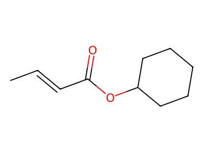 2-丁烯酸环己酯 structure