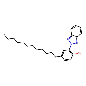 Phenol, 2-(2H-benzotriazol-2-yl)-4-dodecyl- structure