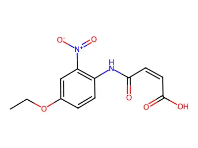 4-(4-Ethoxy-2-nitroanilino)-4-oxobut-2-enoic acid structure