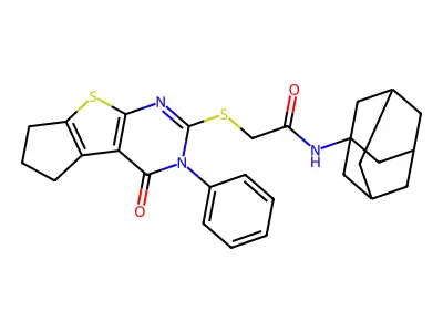 C27H29N3O2S2 structure