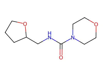 N-[(Oxolan-2-yl)methyl]morpholine-4-carboxamide structure