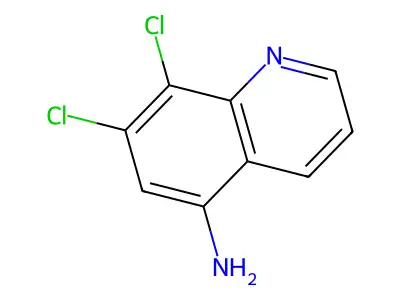 7,8-Dichloroquinolin-5-amine structure