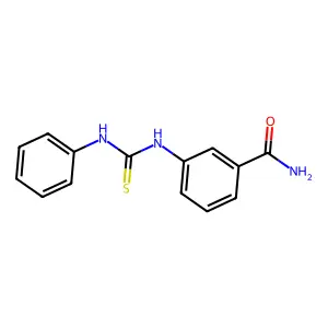 3-(Phenylcarbamothioylamino)benzamide structure