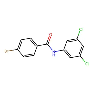 4-bromo-N-(3,5-dichlorophenyl)benzamide structure