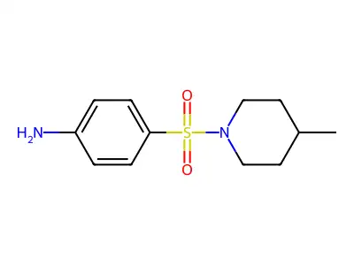 4-((4-Methylpiperidin-1-yl)sulfonyl)aniline structure