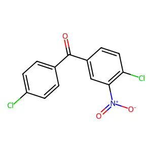 4,4'-Dichloro-3-nitrobenzophenone structure