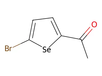 1-(5-Bromoselenophen-2-yl)ethanone structure