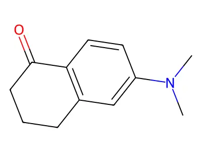6-(Dimethylamino)-3,4-dihydronaphthalen-1(2H)-one structure
