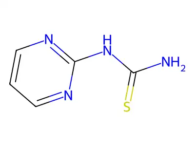 (Pyrimidin-2-yl)thiourea structure
