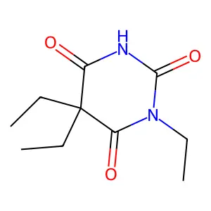 1,5,5-Triethylpyrimidine-2,4,6(1h,3h,5h)-trione structure