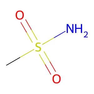 甲磺酰胺 structure